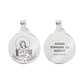 Our Lady of Nazareth necklace and medal in steel - thumbnail 2