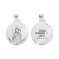Collana e medaglia di Nostra Signora della Salute in acciaio inossidabile - miniatura 2