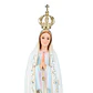 Imagem Nossa Senhora De Fátima c/ olhos de vidro - Thumbnail 2