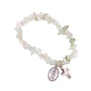 Pulseira católica de Jade natural - miniatura 3