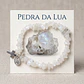 Pulseira católica de Pedra da Lua natural - thumbnail 1