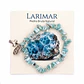 Bracciale cattolico Larimar naturale - miniatura 1