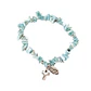 Bracciale cattolico Larimar naturale - miniatura 3