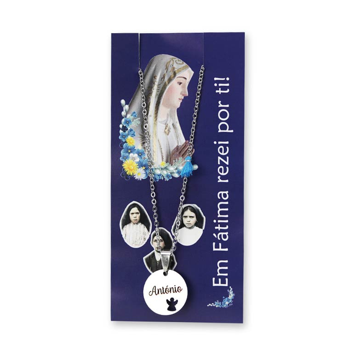 Customizable necklace with little angel 2