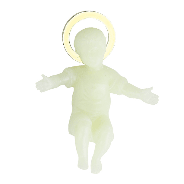 Menino Jesus fluorescente 