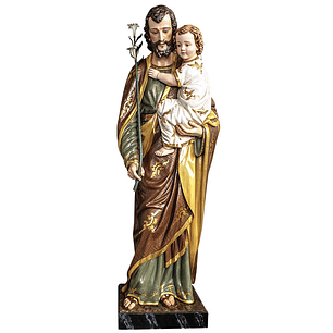 Wood statue of St. Joseph