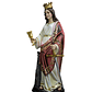 Saint Barbara - wood - thumbnail 2