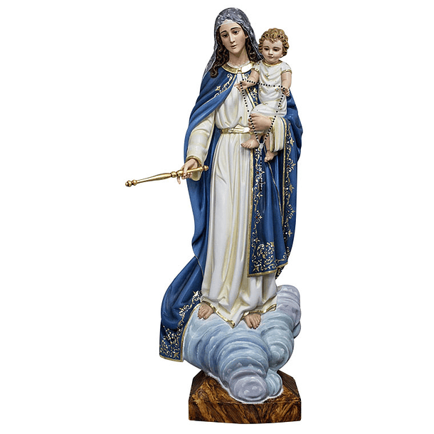 Our Lady of the Rosary - wood 1
