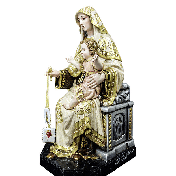 Our Lady of Mount Carmel - wood 2
