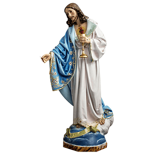 Sacred Heart of Jesus Eucharistic - Wood