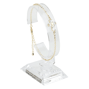 Zircon cross bracelet