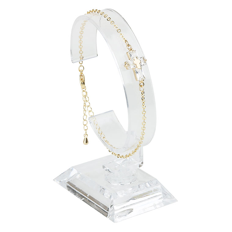 Zircon cross bracelet 1