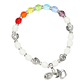 Rainbow Crystal Bracelet - thumbnail 1