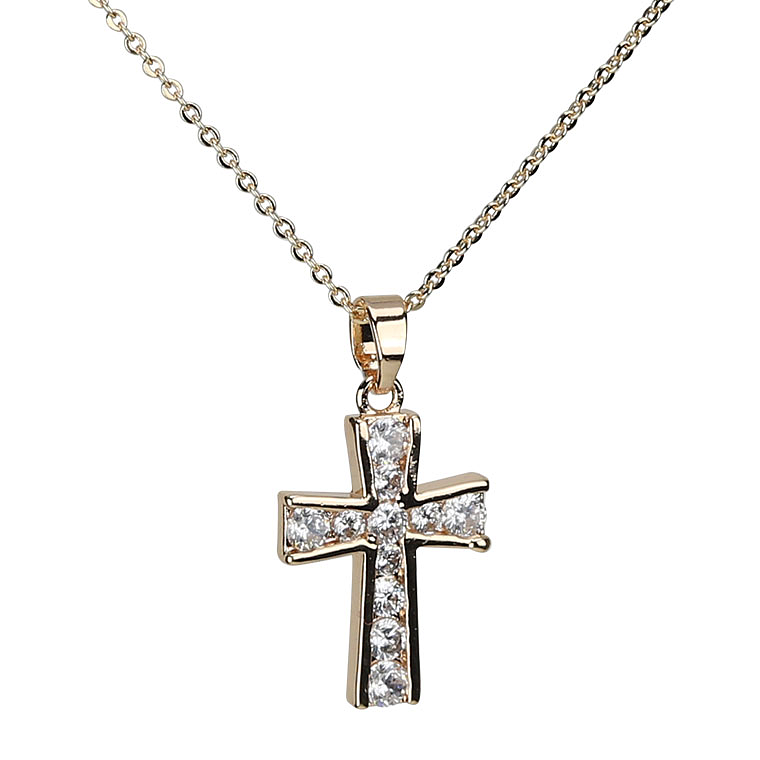 Catholic Zircon pendant 1