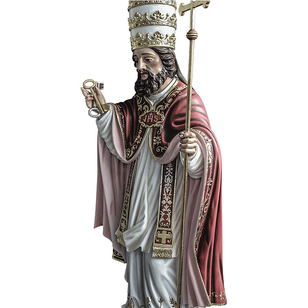 Statue of Saint Peter - Wood 2