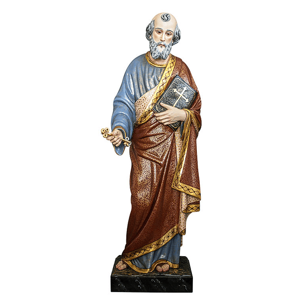 Statue of Saint Peter - Wood 1