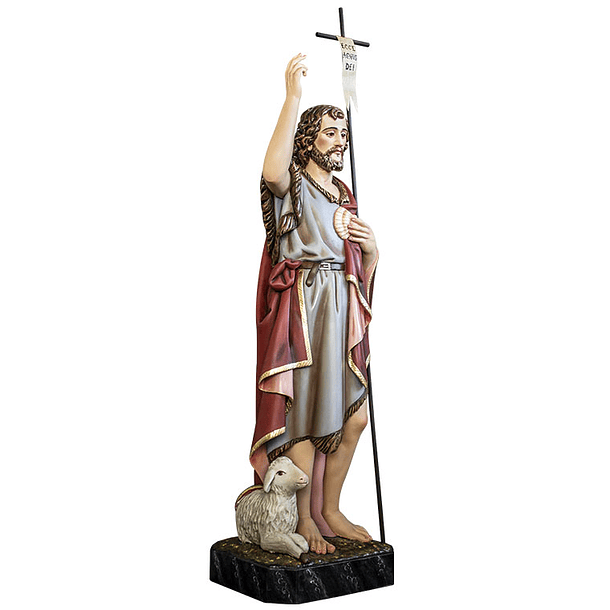 Statue of Saint John Baptist - Wood 3