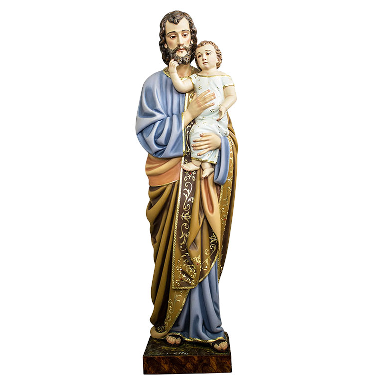 Statue of Saint Joseph - Wood 1