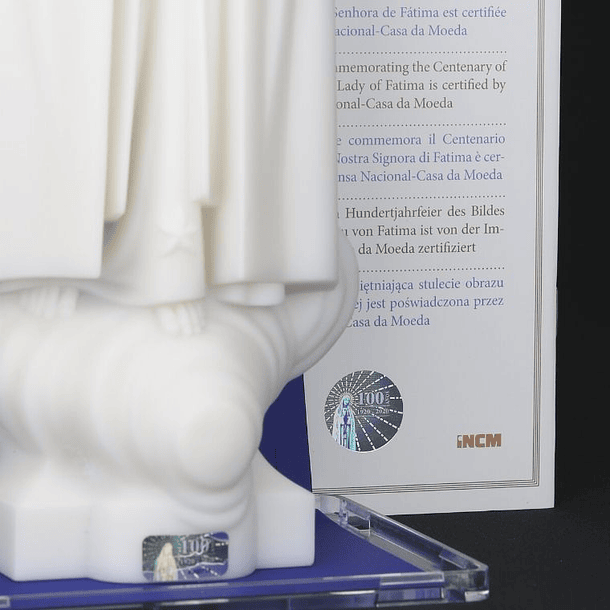 Oficial Statue of the 100th anniversary of Our Lady of Fatima 3