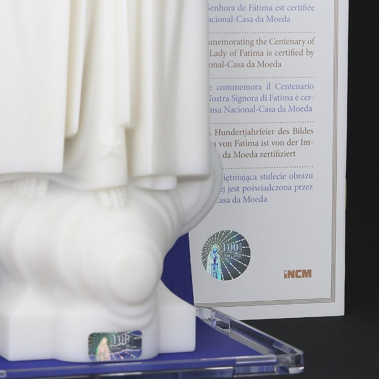 Oficial Statue of the 100th anniversary of Our Lady of Fatima 3