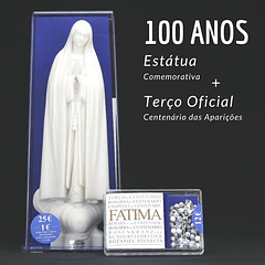 Rosario e immagine dei 100 anni di Fatima