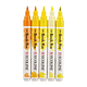 Brush Pen Ecoline - Set de 5 Lápices Amarillo