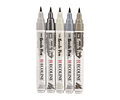Brush Pen Ecoline - Set de 5 Lápices Gris