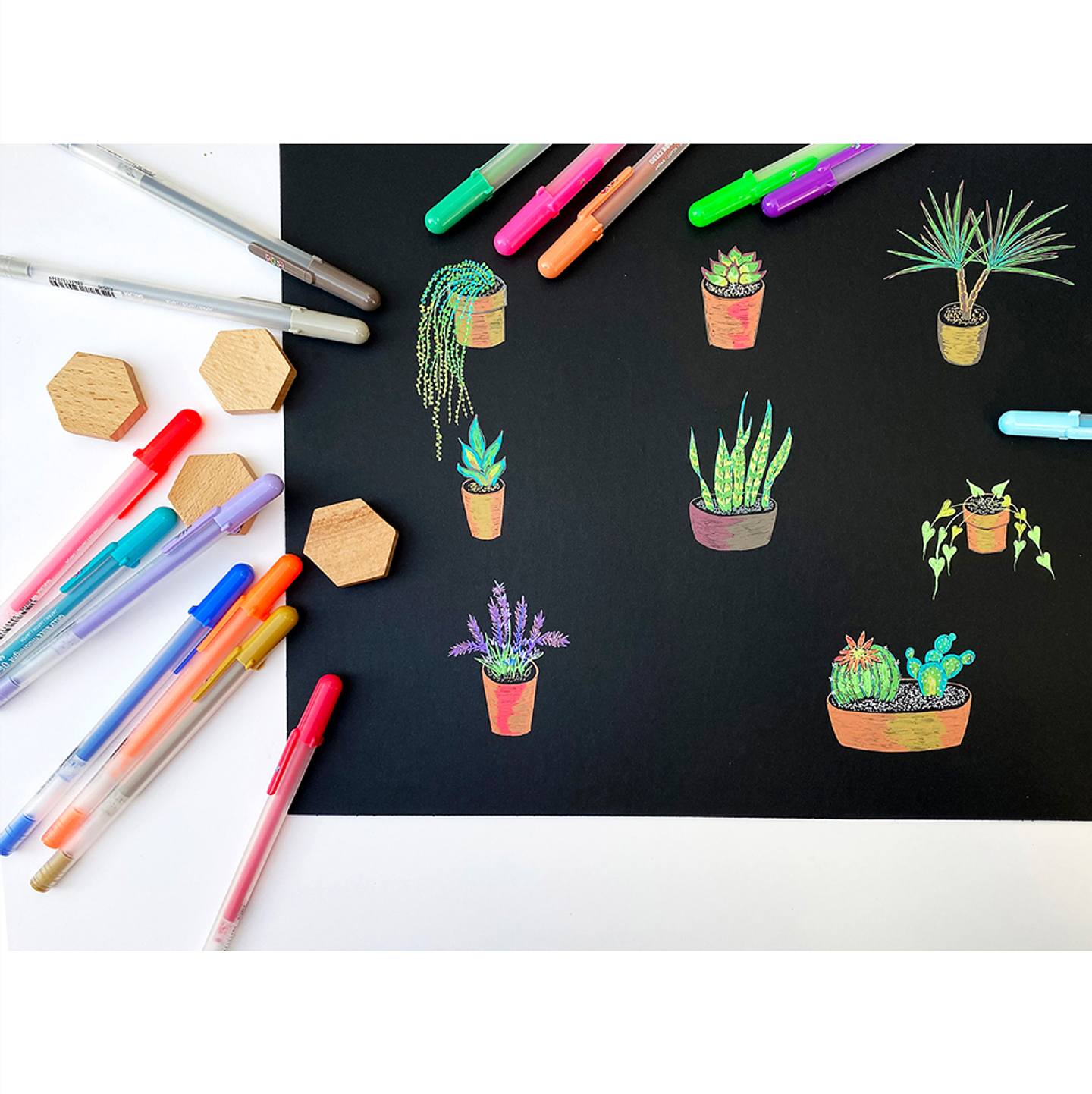 Lápiz de Gel Sakura Gelly Roll Moonlight 06 5