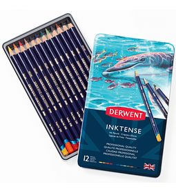 Derwent Lápices Inktense - 12 colores