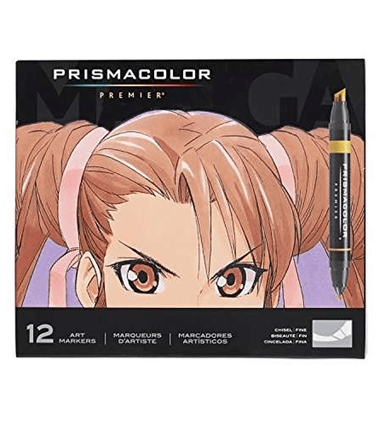 Marcadores Prismacolor Premier Set Manga 12 col