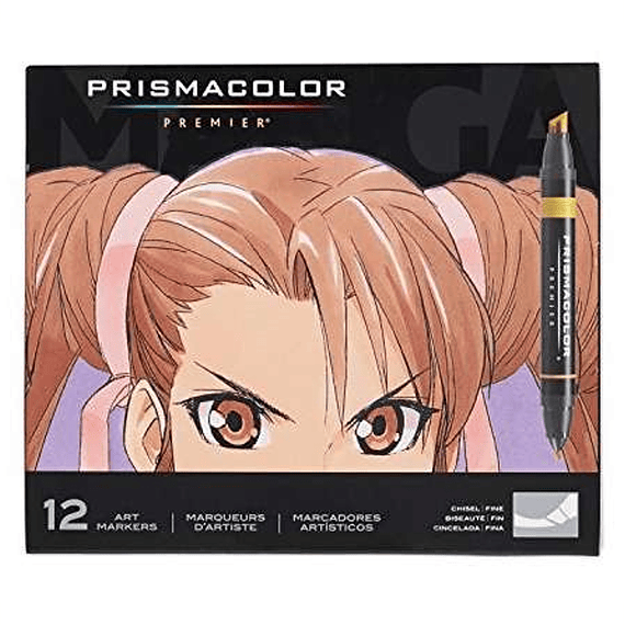 Marcadores Prismacolor Premier Set Manga 12 col