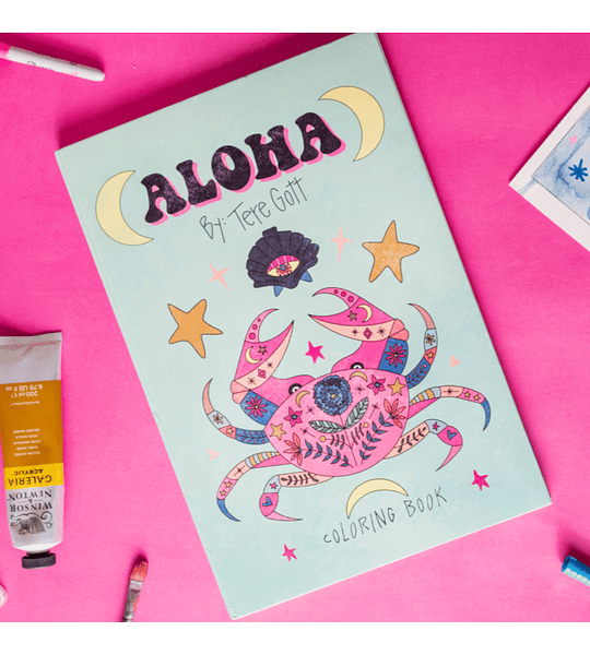 Libro para Colorear ALOHA by Tere Gott