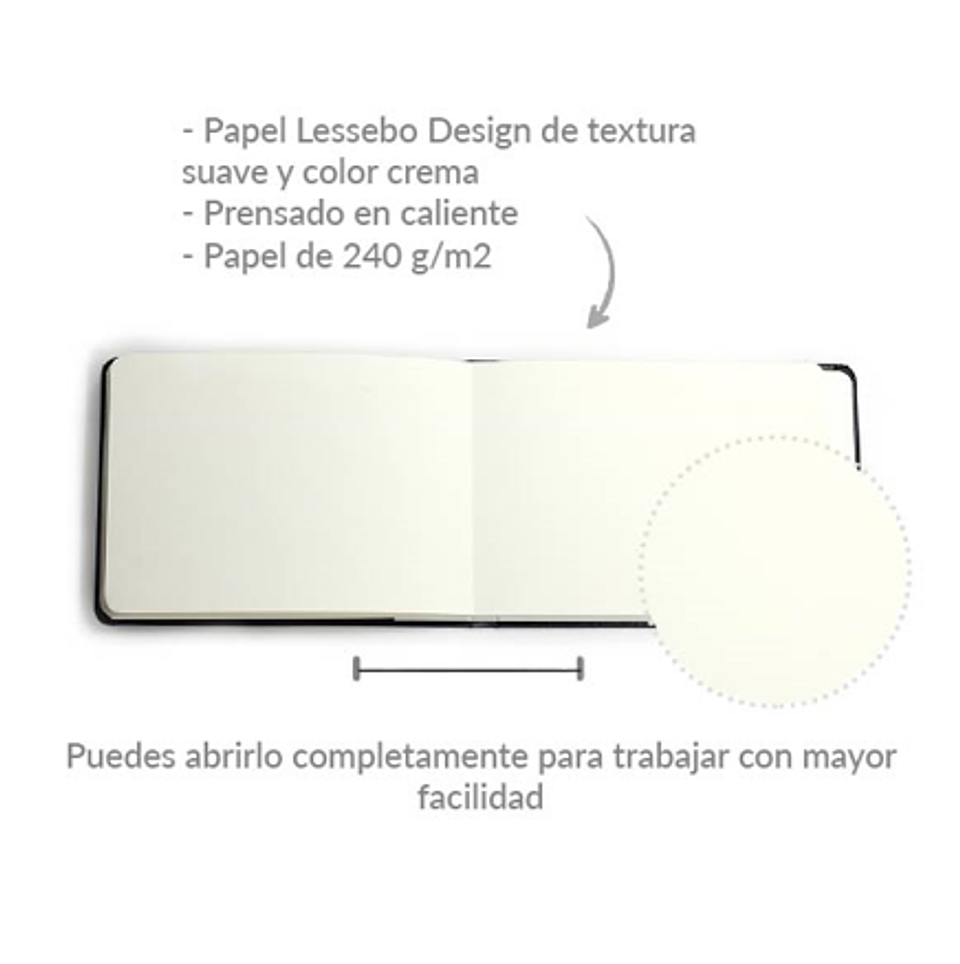 Sketchbook Ivory Viviva Colors A5 4