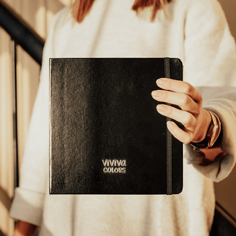 Sketchbook Ivory Viviva Colors Cuadrado