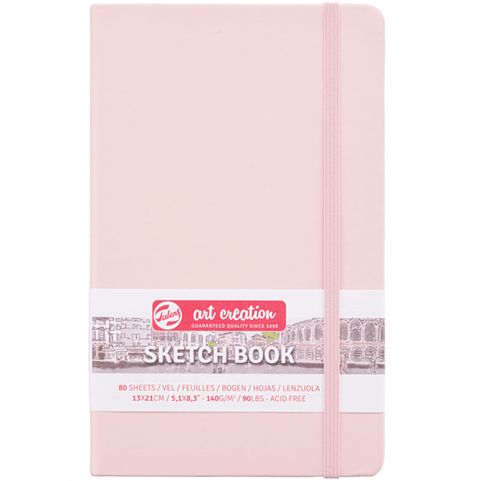 Sketchbook Art Creation Rosa Pastel 140gr 80h 13x21 cm
