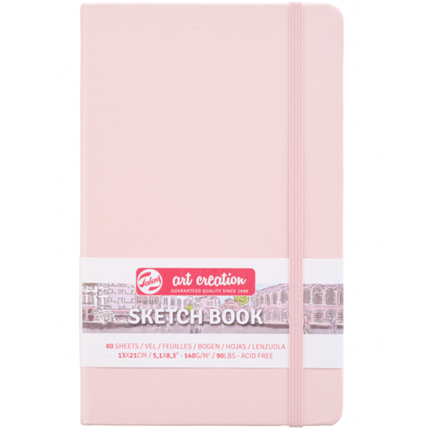 Sketchbook Art Creation Rosa Pastel 140gr 80h 13x21 cm 1