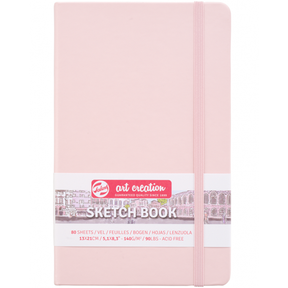 Sketchbook Art Creation Rosa Pastel 140gr 80h 13x21 cm 1