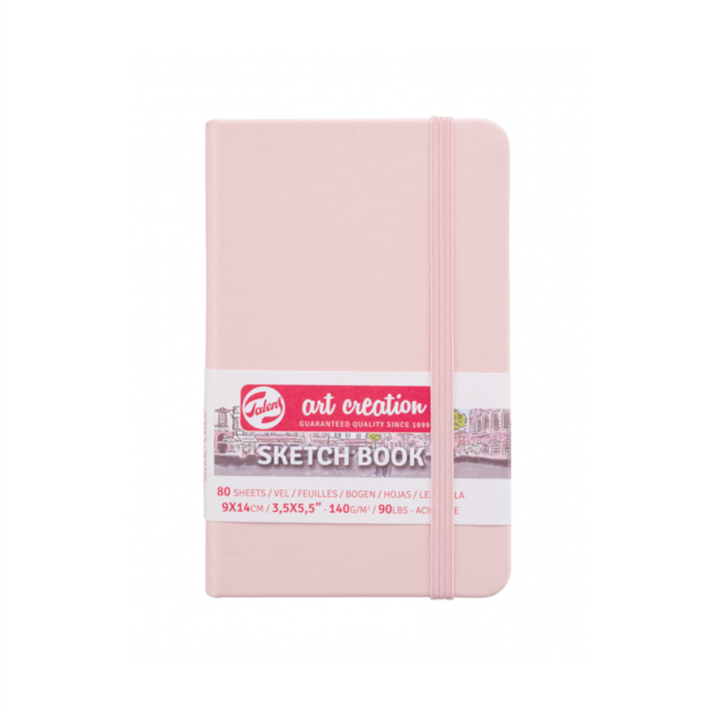 Sketchbook Art Creation Rosa Pastel 140gr 80h 9x14 cm 1