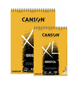 Croquera Canson XL Bristol 180 gr/m2 50 hjs A3