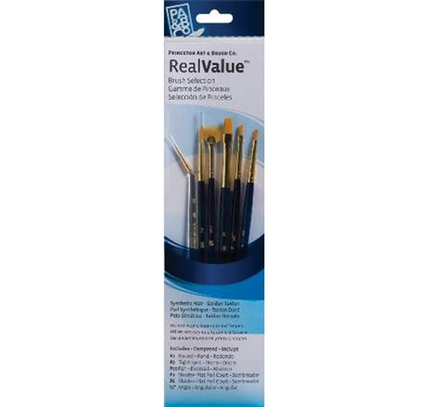 Pinceles Princeton Real Value SET 6 Serie 9133 1