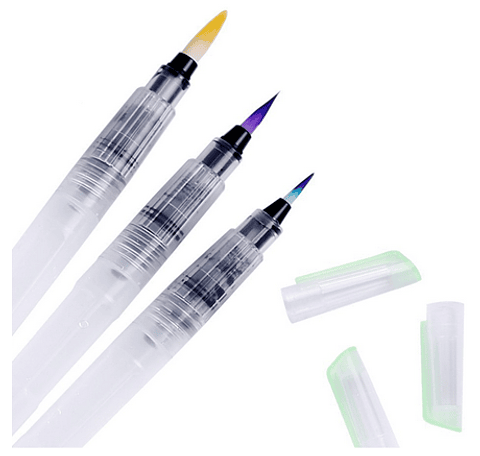 Water Brush Miao Yi Set de 3 Pinceles