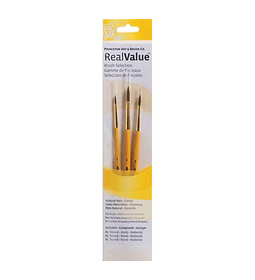 Pinceles Princeton Real Value SET 3 Serie 9100