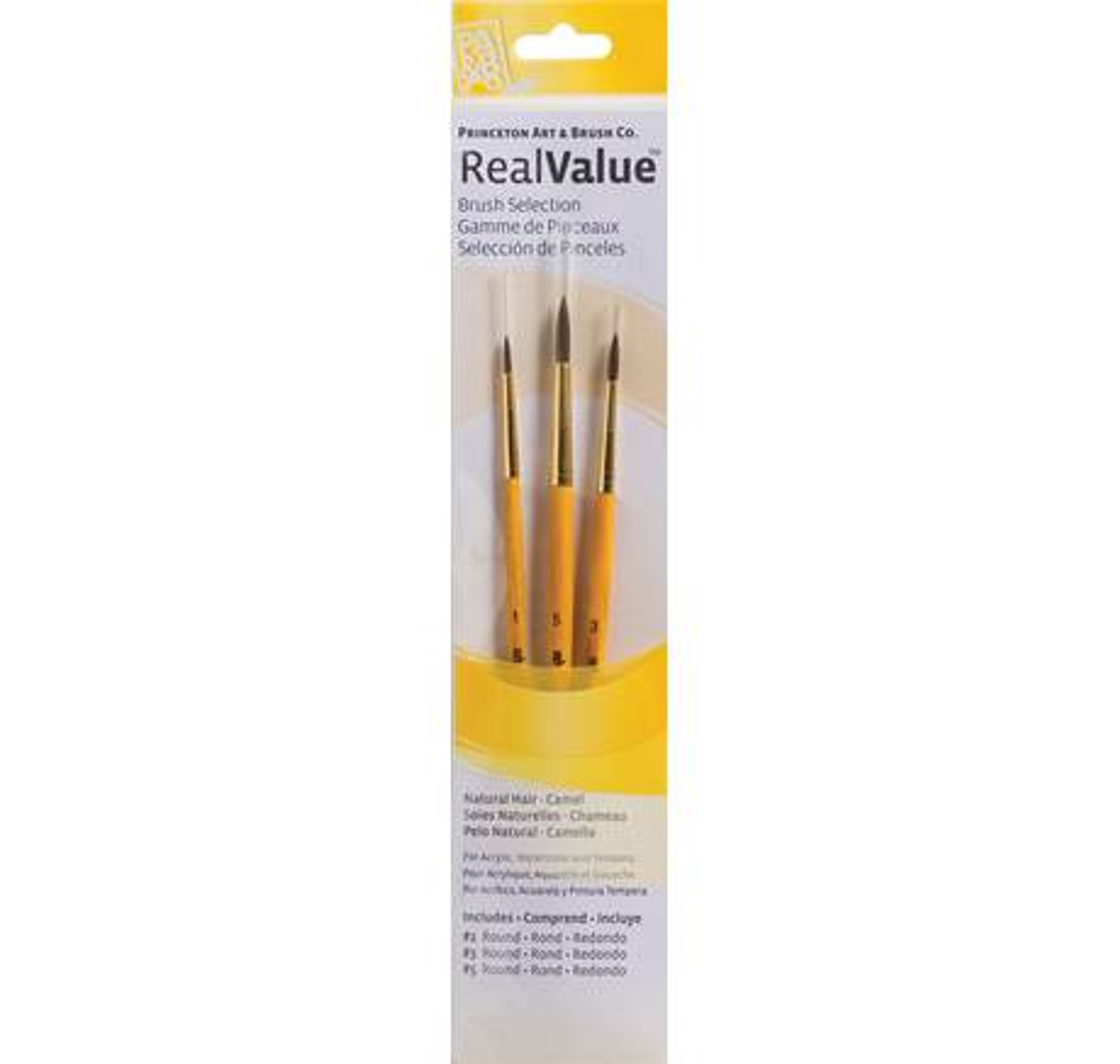 Pinceles Princeton Real Value SET 3 Serie 9100 1