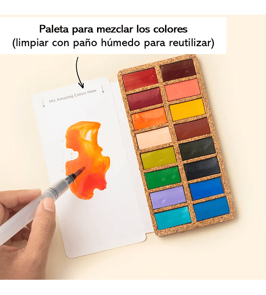 Viviva Colors Pan Set PRIMAVERA 16 col