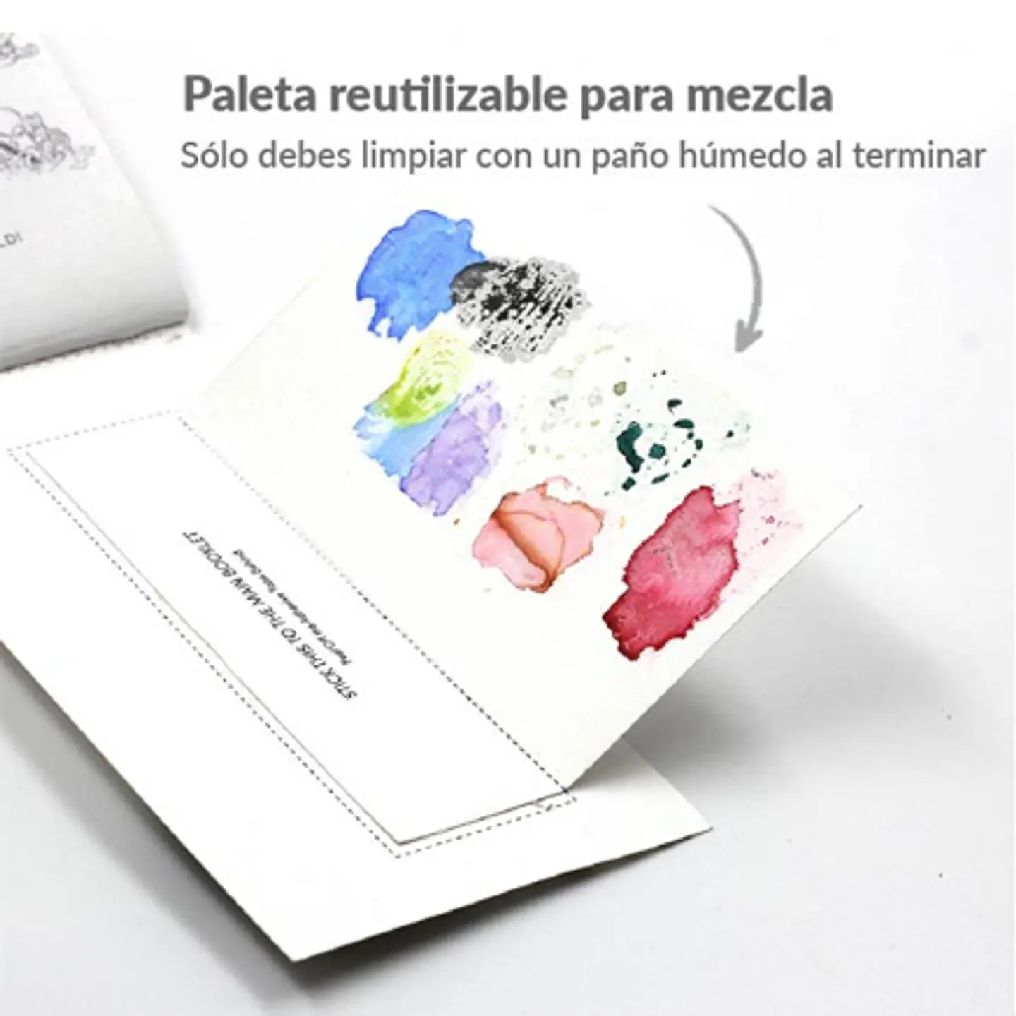 Acuarelas Viviva Colorsheets Primavera – Set Portátil de 16 Colores 6