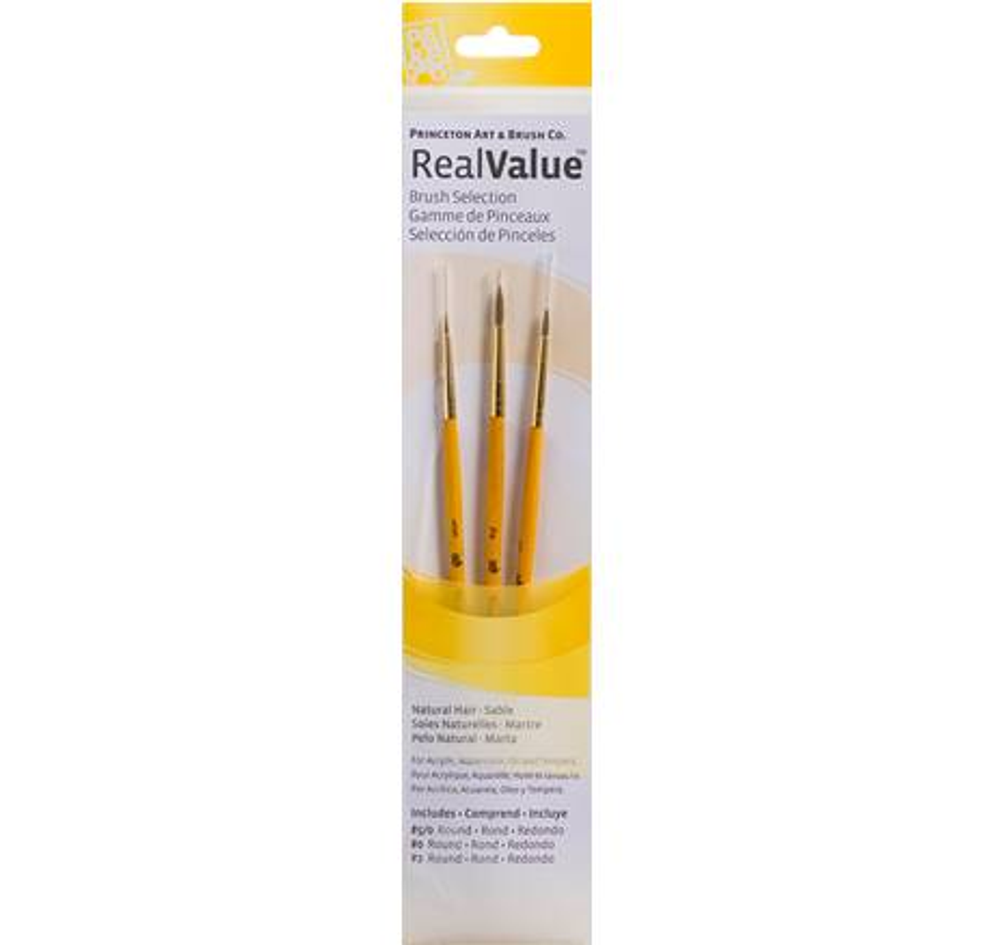 Pinceles Princeton Real Value SET 3 Serie 9105 1