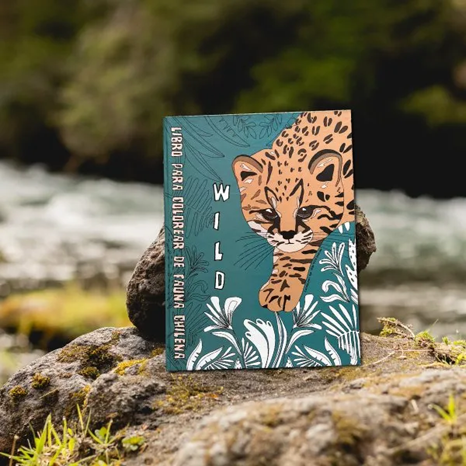 Libro para Colorear WILD de Fran Prieto Castellón 1