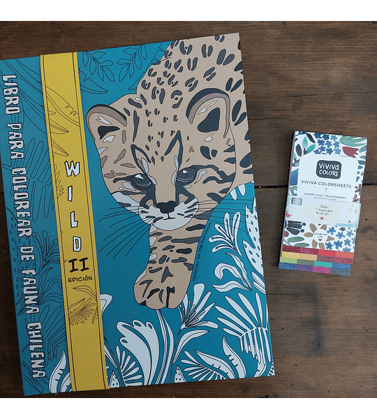Kit Libro Wild + Viviva Colorsheets Original