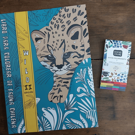 Kit Libro Wild + Viviva Colorsheets Original