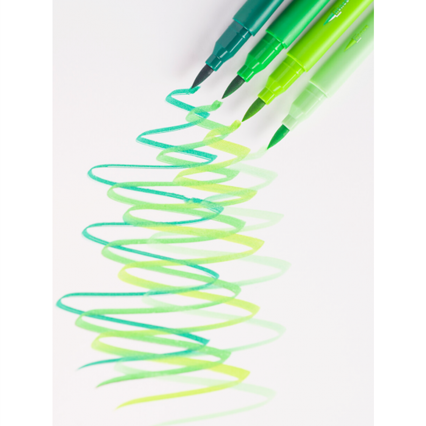 Marcadores Punta Fina/Pincel Bruynzeel 12 Colores 3